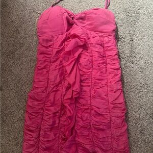 DO+BE Fuchsia Strapless Dress